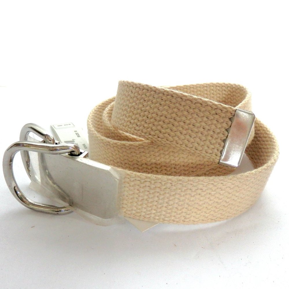 Nine West Womens Cotton WEB Panel Belt Sz. S NEW
